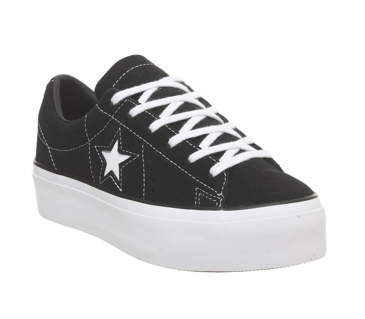 One star platform sneakers on sale