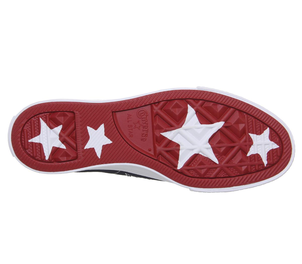 ConverseOne Star Platform HeelsDark Obsidian White