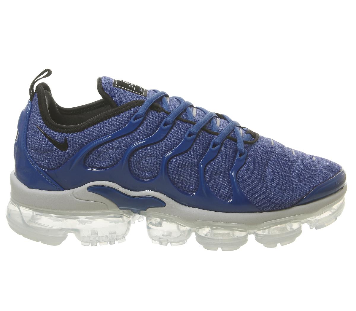 Nike Air Vapormax Plus Trainers Game Royal Blackwolf Grey Racer Blue ...