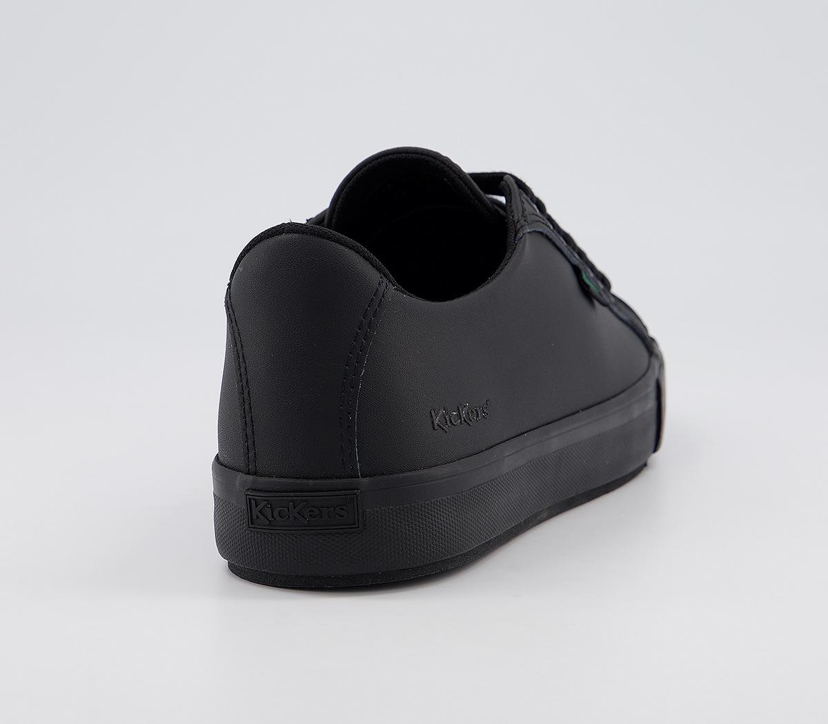 KickersTovni Lacer Shoes KickersTovni Lacer ShoesBlack Leather