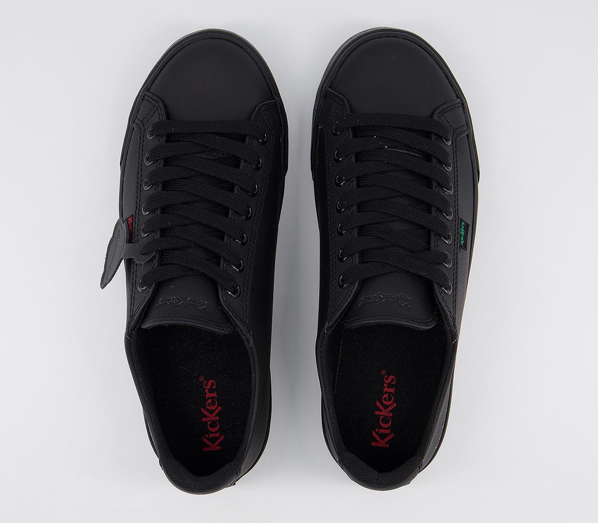 KickersTovni Lacer Shoes KickersTovni Lacer ShoesBlack Leather