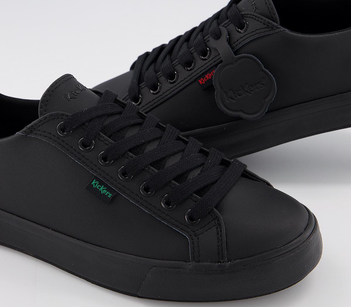 KickersTovni Lacer Shoes KickersTovni Lacer ShoesBlack Leather