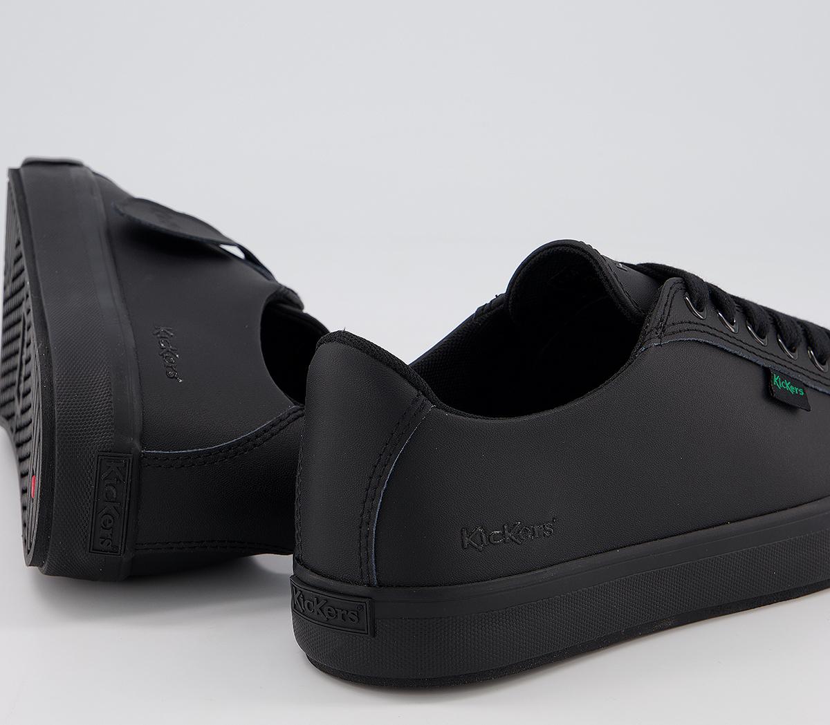 KickersTovni Lacer Shoes KickersTovni Lacer ShoesBlack Leather