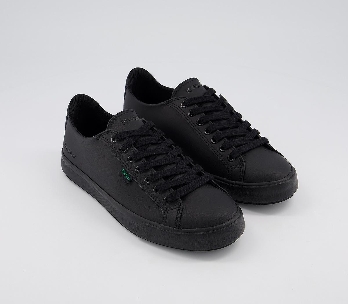 KickersTovni Lacer Shoes KickersTovni Lacer ShoesBlack Leather