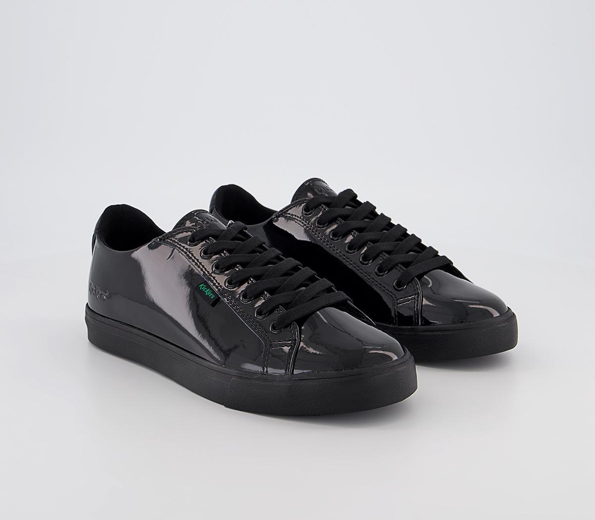 Kickers Tovni Lacer Shoes Kickers Tovni Lacer Shoes Black Patent