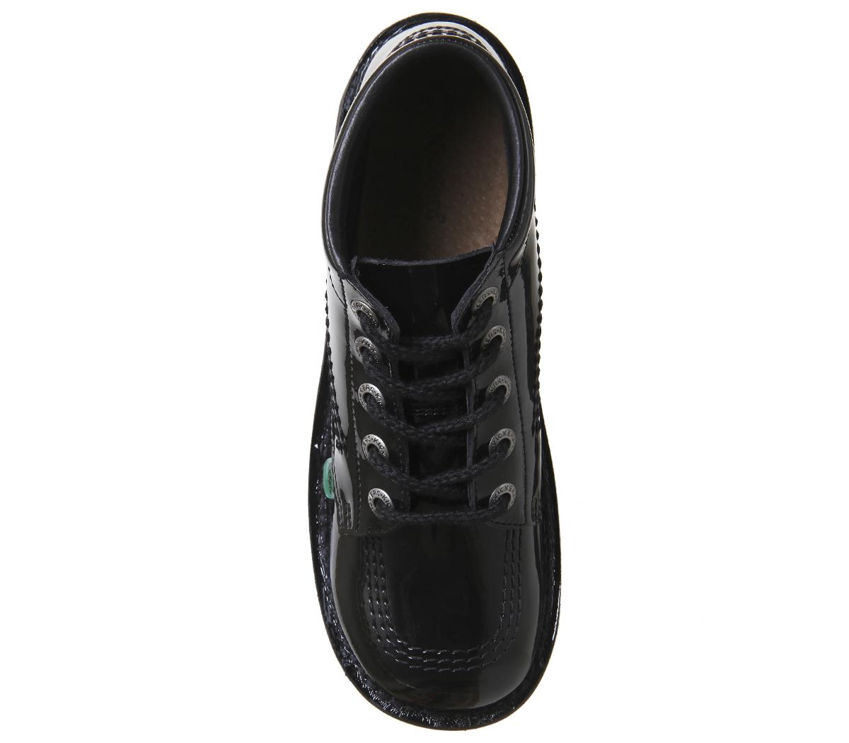 KickersKick Hi JuniorBlack Patent