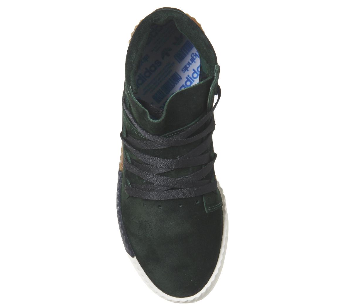 adidas WangAw Skate MidGreen Night Suede