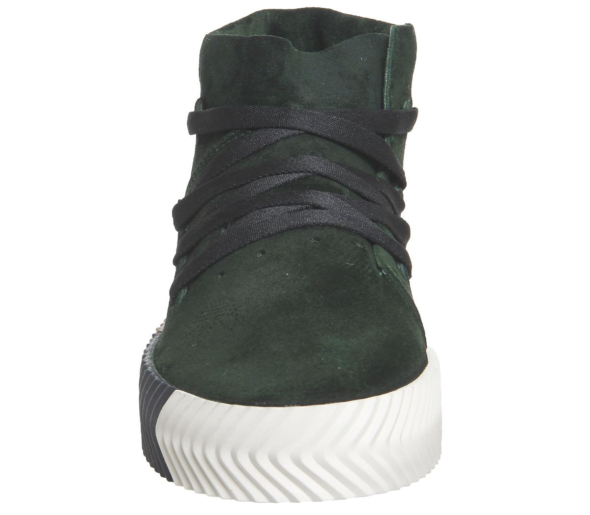 adidas WangAw Skate MidGreen Night Suede