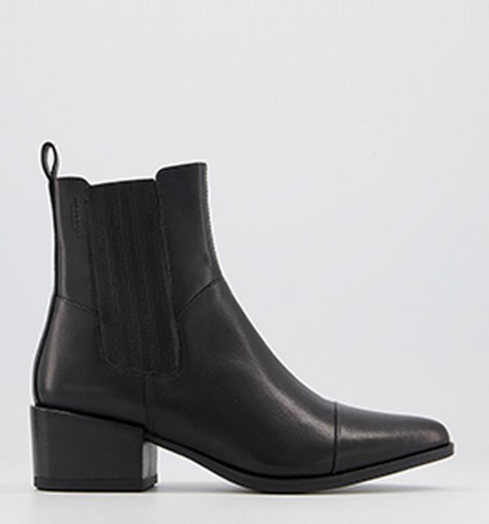 Vagabond Shoemakers Marja Chelsea Boots Black Leather
