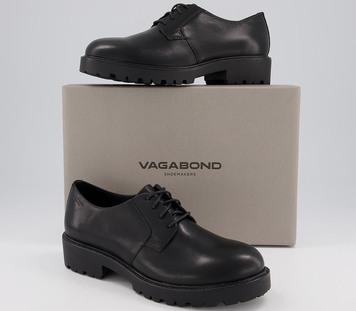 Vagabond ShoemakersKenova Lace ShoeBlack Leather