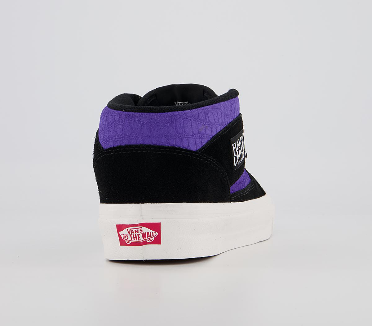 Vans Anaheim Half Cab 33 Dx Trainers Vans Anaheim Half Cab 33 Dx Trainers Anaheim Black Purple Opulence Croc