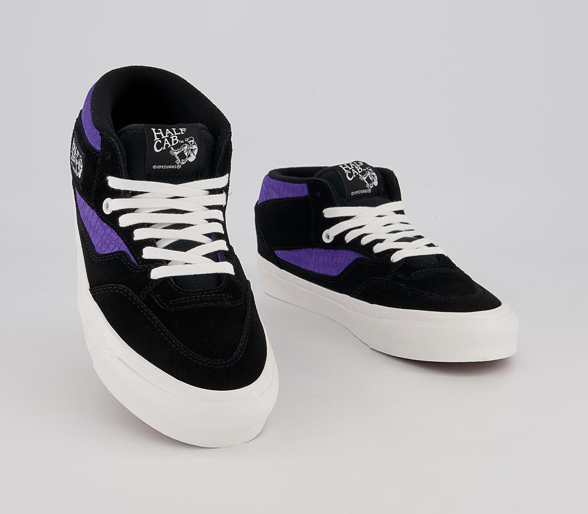 Vans Anaheim Half Cab 33 Dx Trainers Vans Anaheim Half Cab 33 Dx Trainers Anaheim Black Purple Opulence Croc