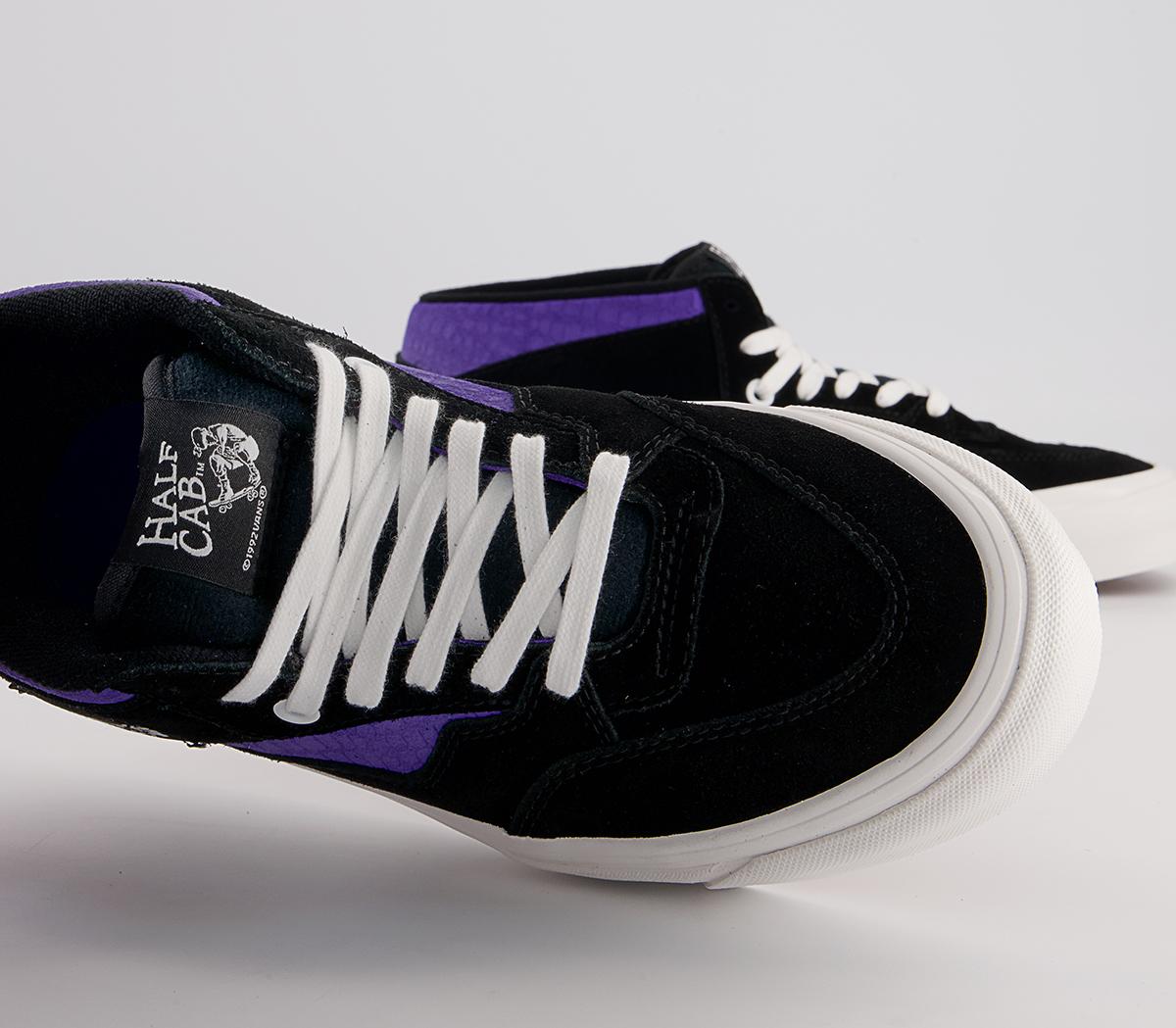 Vans Anaheim Half Cab 33 Dx Trainers Vans Anaheim Half Cab 33 Dx Trainers Anaheim Black Purple Opulence Croc