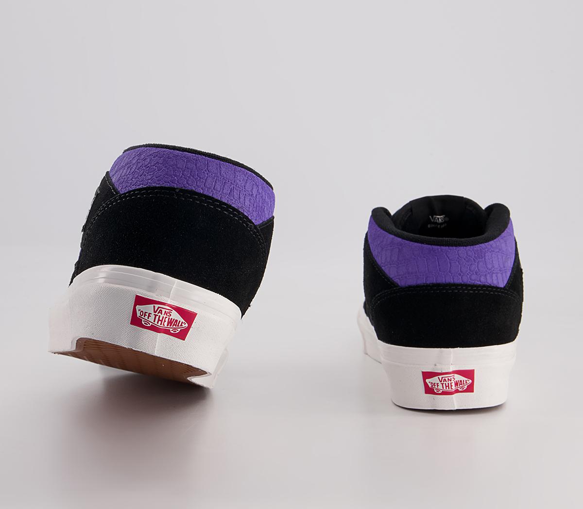 Vans Anaheim Half Cab 33 Dx Trainers Vans Anaheim Half Cab 33 Dx Trainers Anaheim Black Purple Opulence Croc