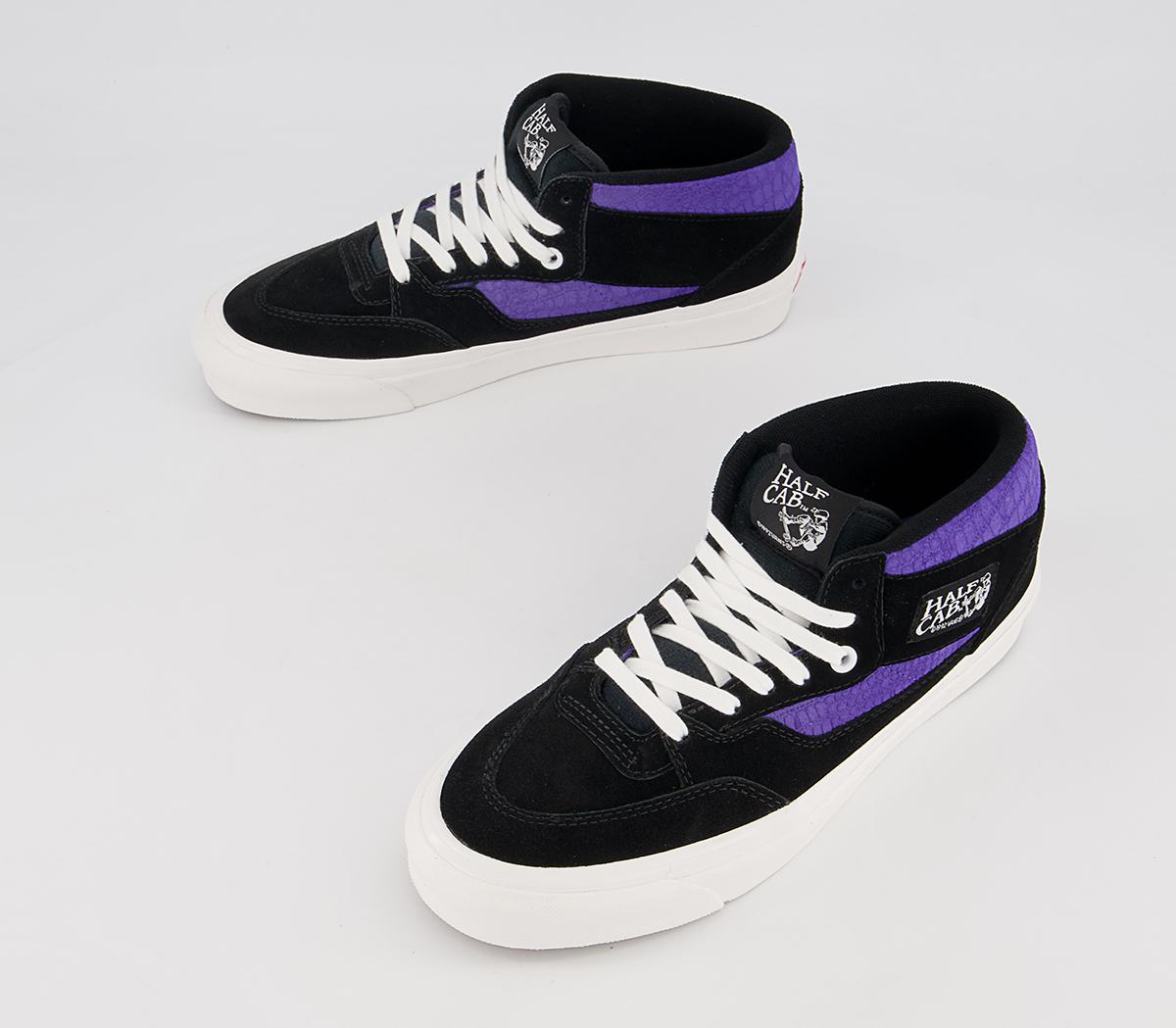 Vans Anaheim Half Cab 33 Dx Trainers Vans Anaheim Half Cab 33 Dx Trainers Anaheim Black Purple Opulence Croc