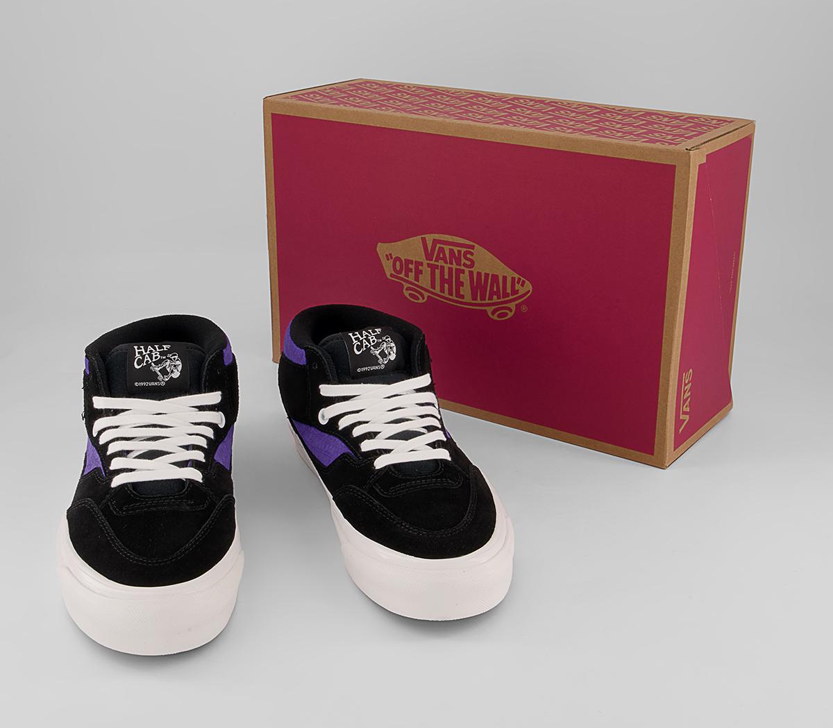 Vans Anaheim Half Cab 33 Dx Trainers Vans Anaheim Half Cab 33 Dx Trainers Anaheim Black Purple Opulence Croc