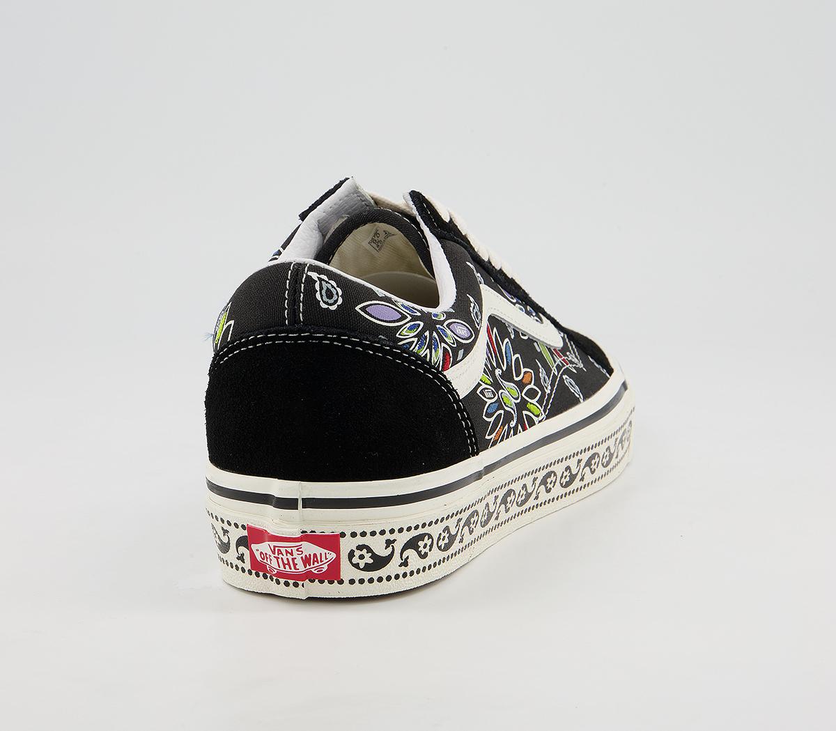 Vans Anaheim Old Skool 36 Dx Trainers Vans Anaheim Old Skool 36 Dx Trainers Anaheim Paisley Black