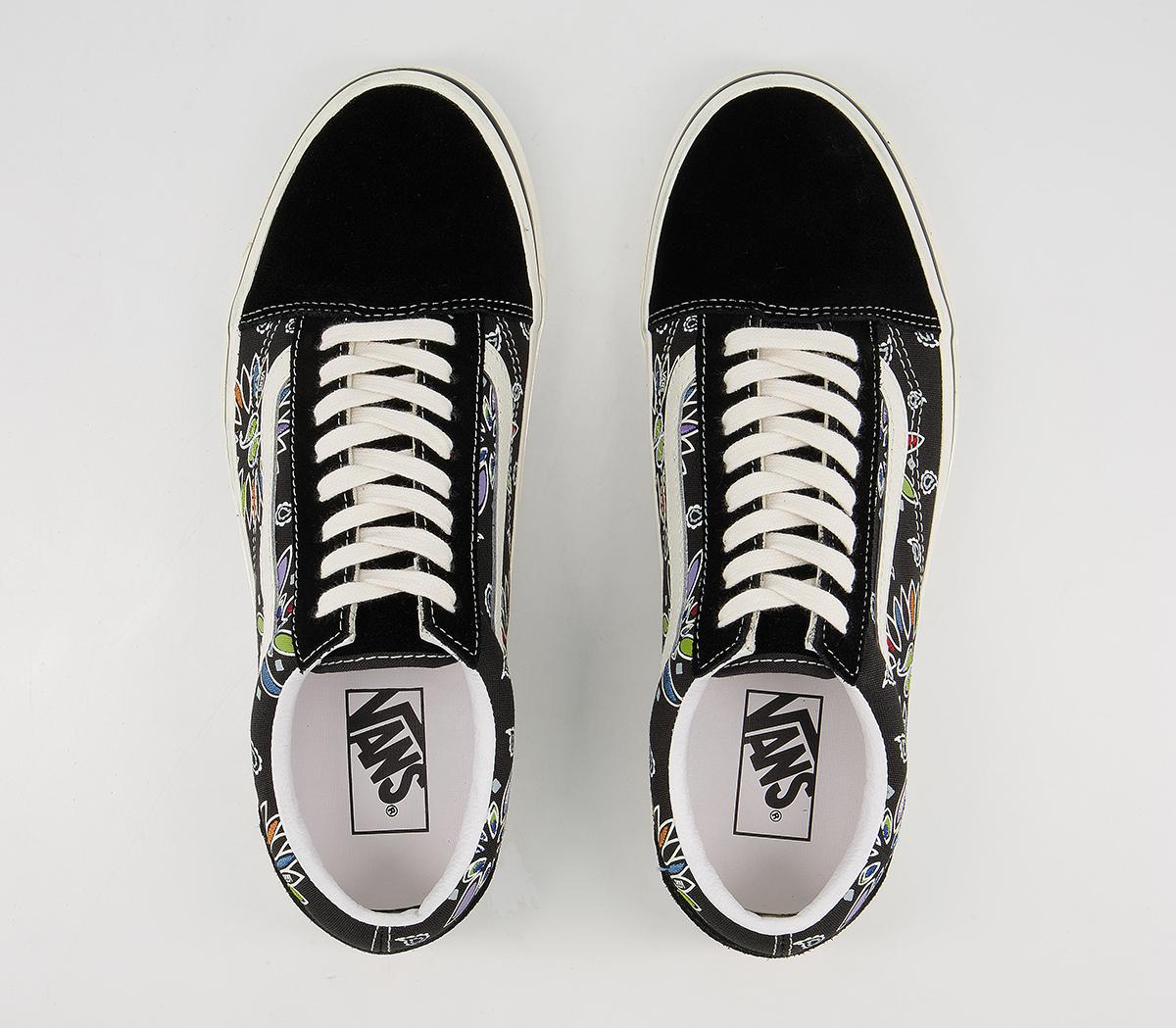 Vans Anaheim Old Skool 36 Dx Trainers Vans Anaheim Old Skool 36 Dx Trainers Anaheim Paisley Black