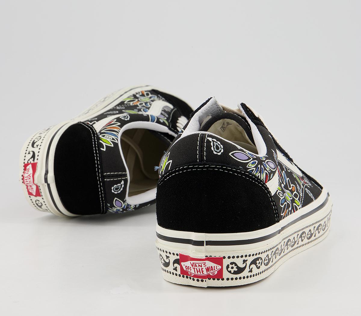 Vans Anaheim Old Skool 36 Dx Trainers Vans Anaheim Old Skool 36 Dx Trainers Anaheim Paisley Black