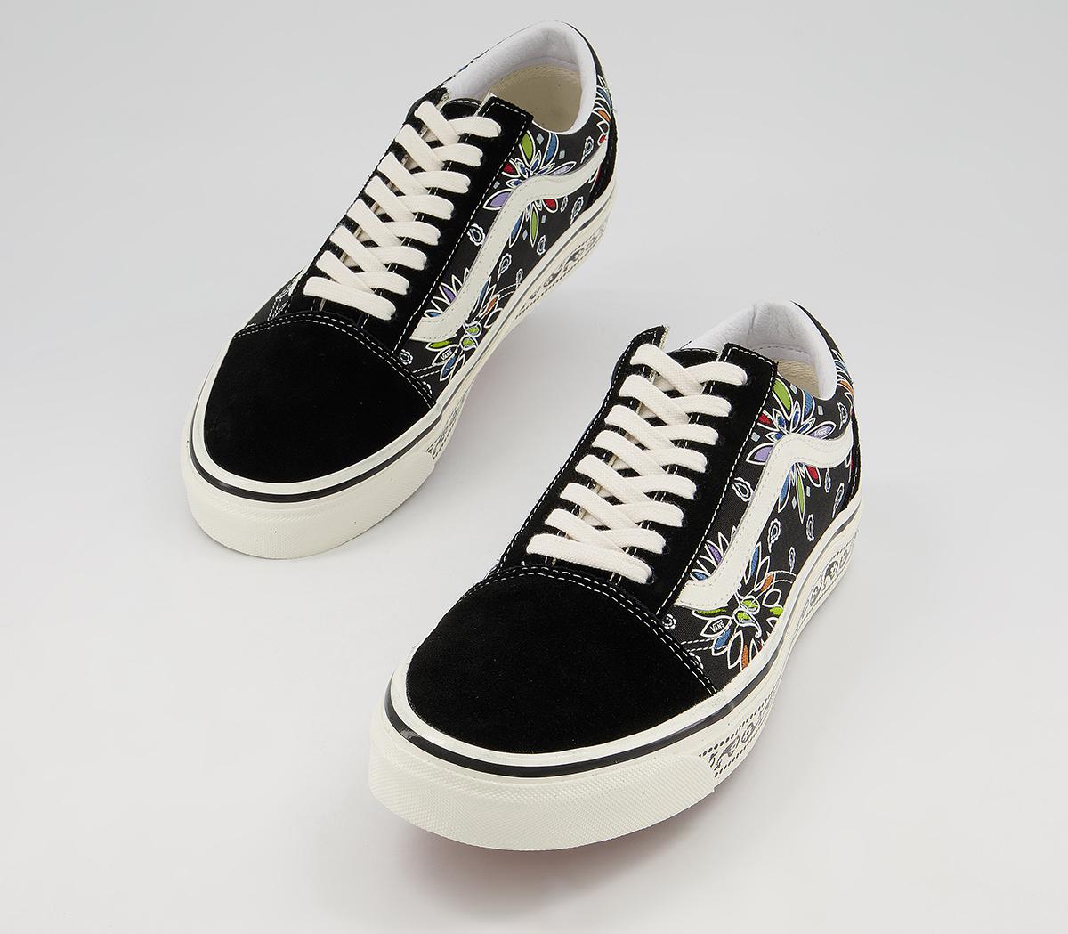 Vans Anaheim Old Skool 36 Dx Trainers Vans Anaheim Old Skool 36 Dx Trainers Anaheim Paisley Black