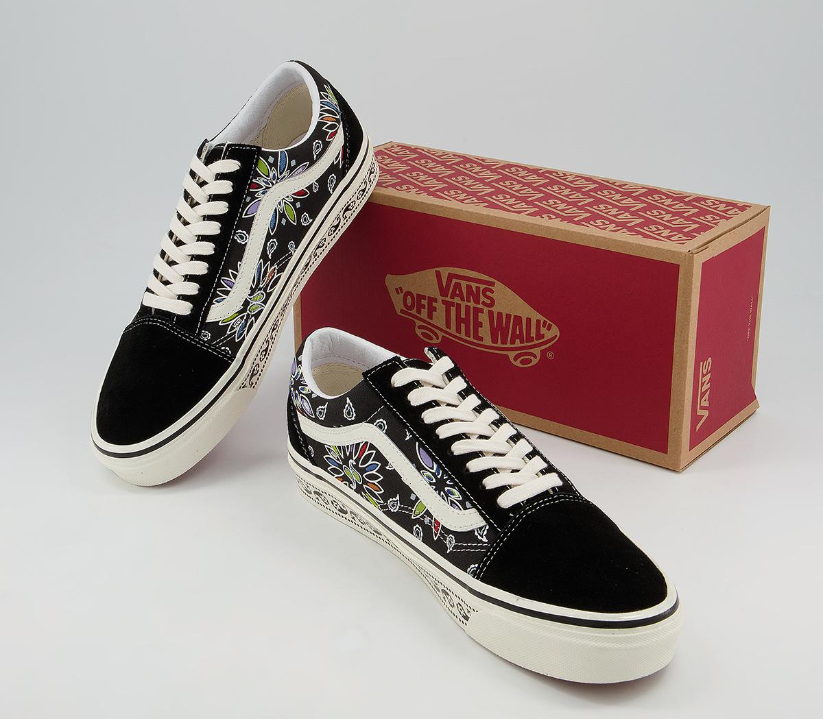 Vans Anaheim Old Skool 36 Dx Trainers Vans Anaheim Old Skool 36 Dx Trainers Anaheim Paisley Black