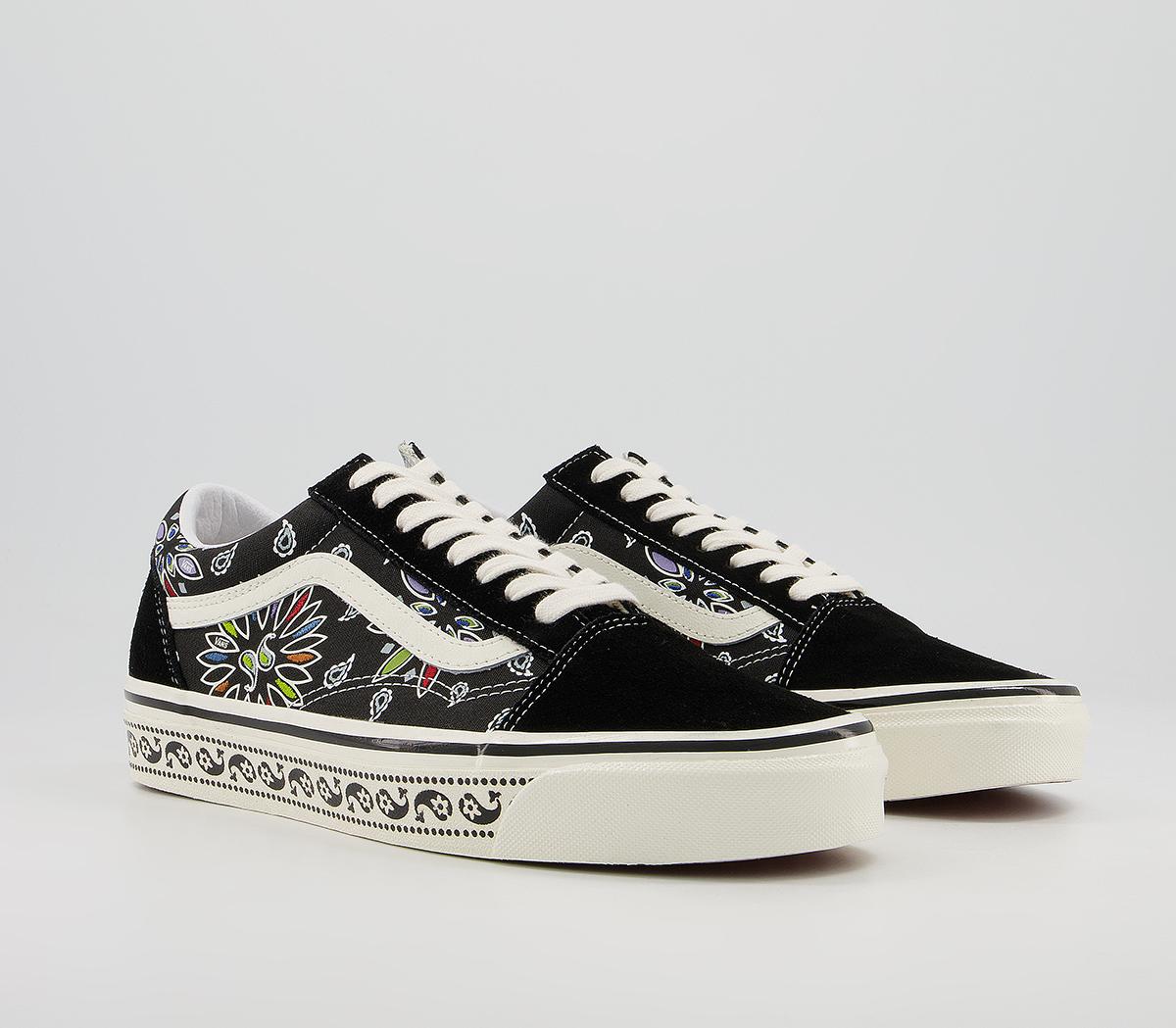 Vans Anaheim Old Skool 36 Dx Trainers Vans Anaheim Old Skool 36 Dx Trainers Anaheim Paisley Black