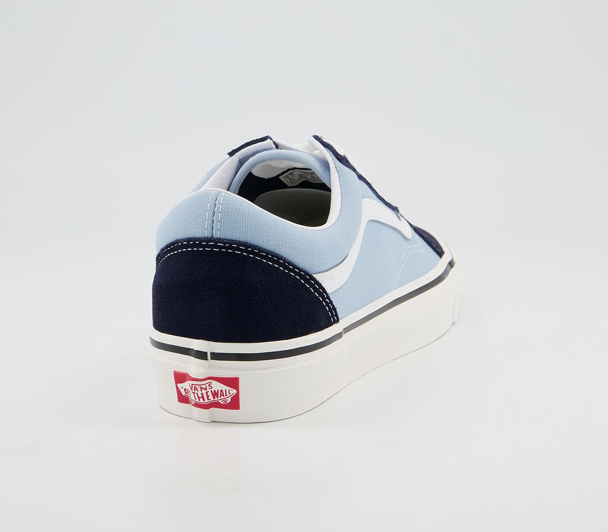 Vans Anaheim Old Skool 36 Dx Trainers Vans Anaheim Old Skool 36 Dx Trainers Anaheim Og Navy Light Blue