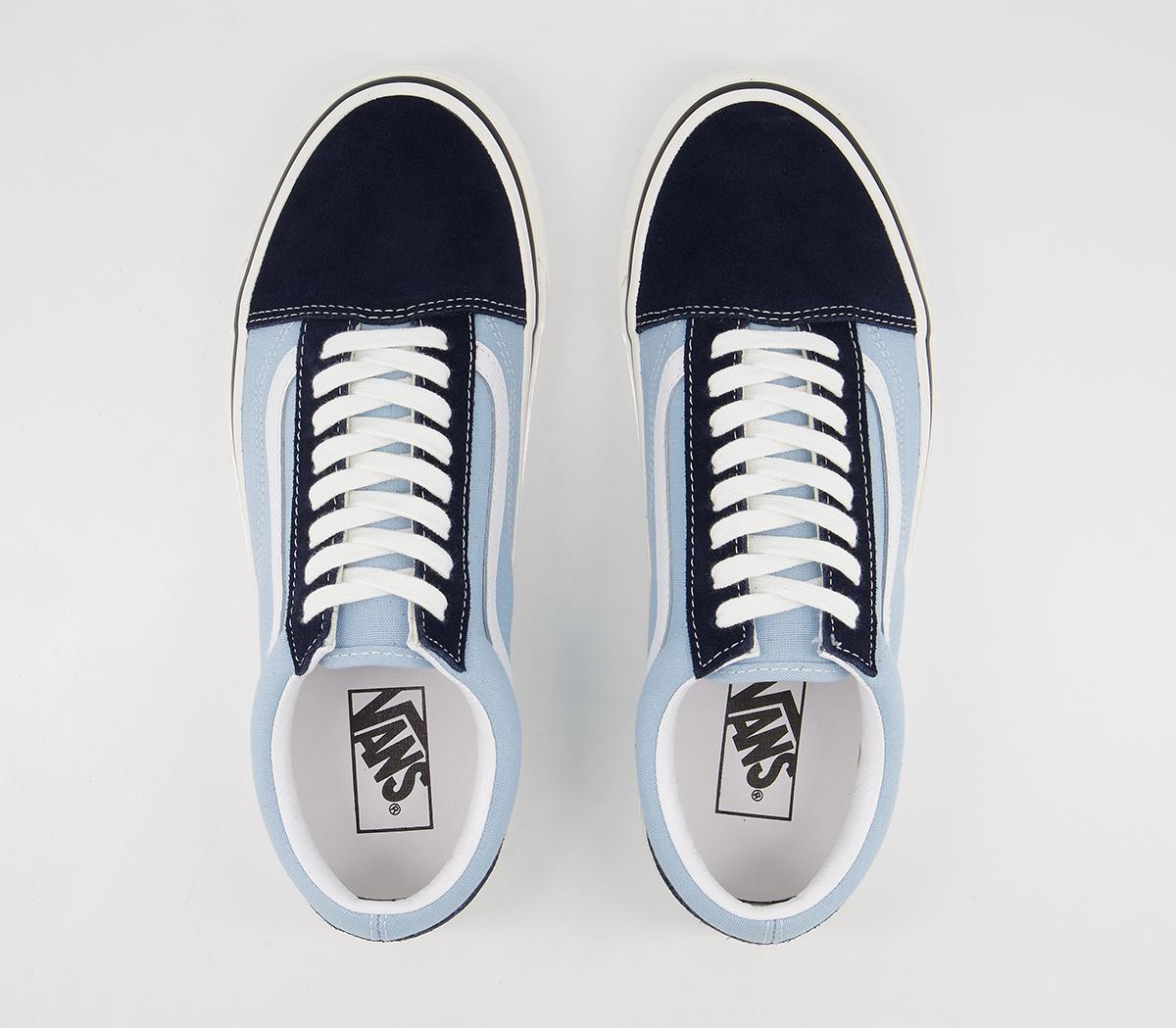 Vans Anaheim Old Skool 36 Dx Trainers Vans Anaheim Old Skool 36 Dx Trainers Anaheim Og Navy Light Blue