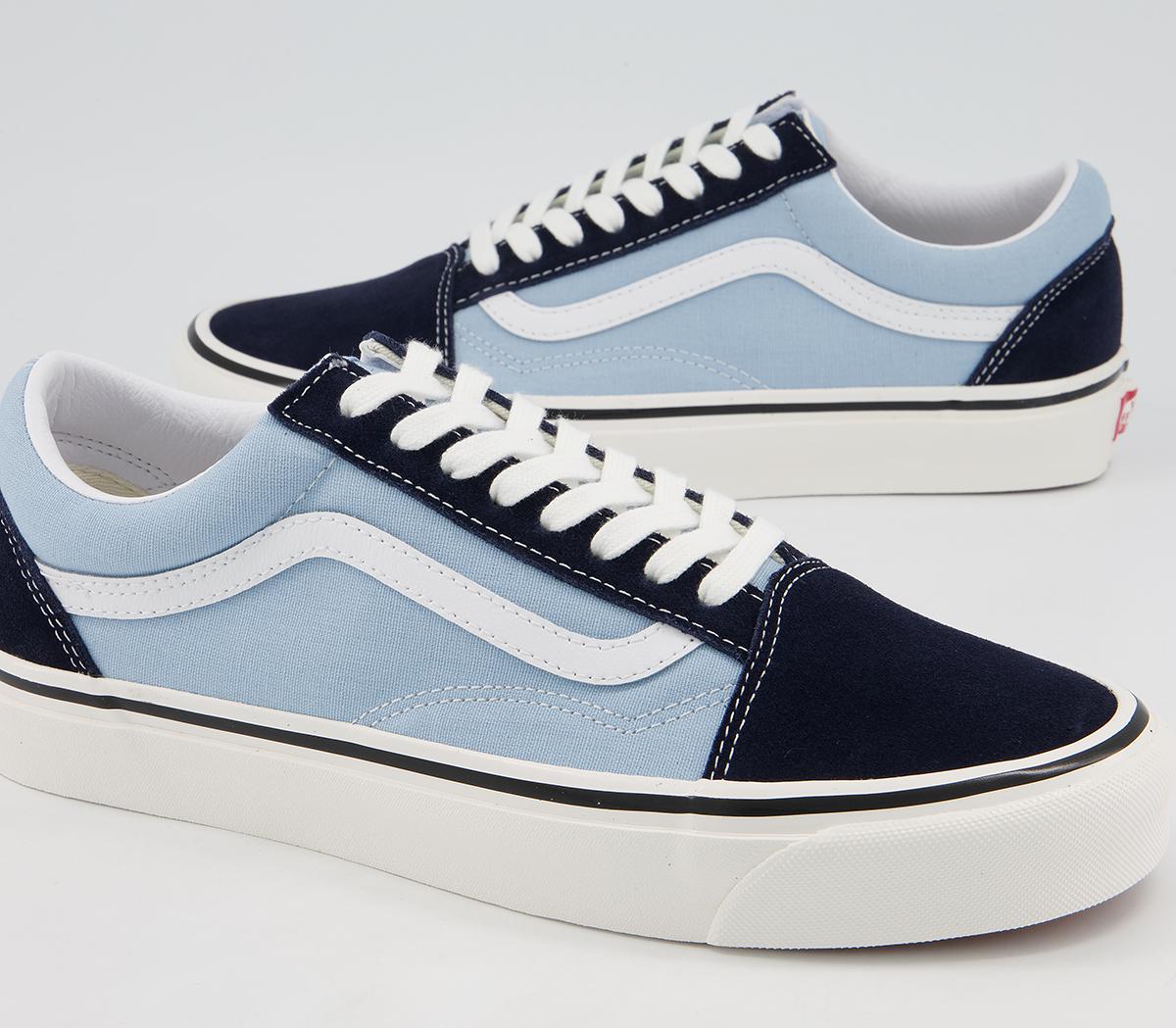Vans Anaheim Old Skool 36 Dx Trainers Vans Anaheim Old Skool 36 Dx Trainers Anaheim Og Navy Light Blue