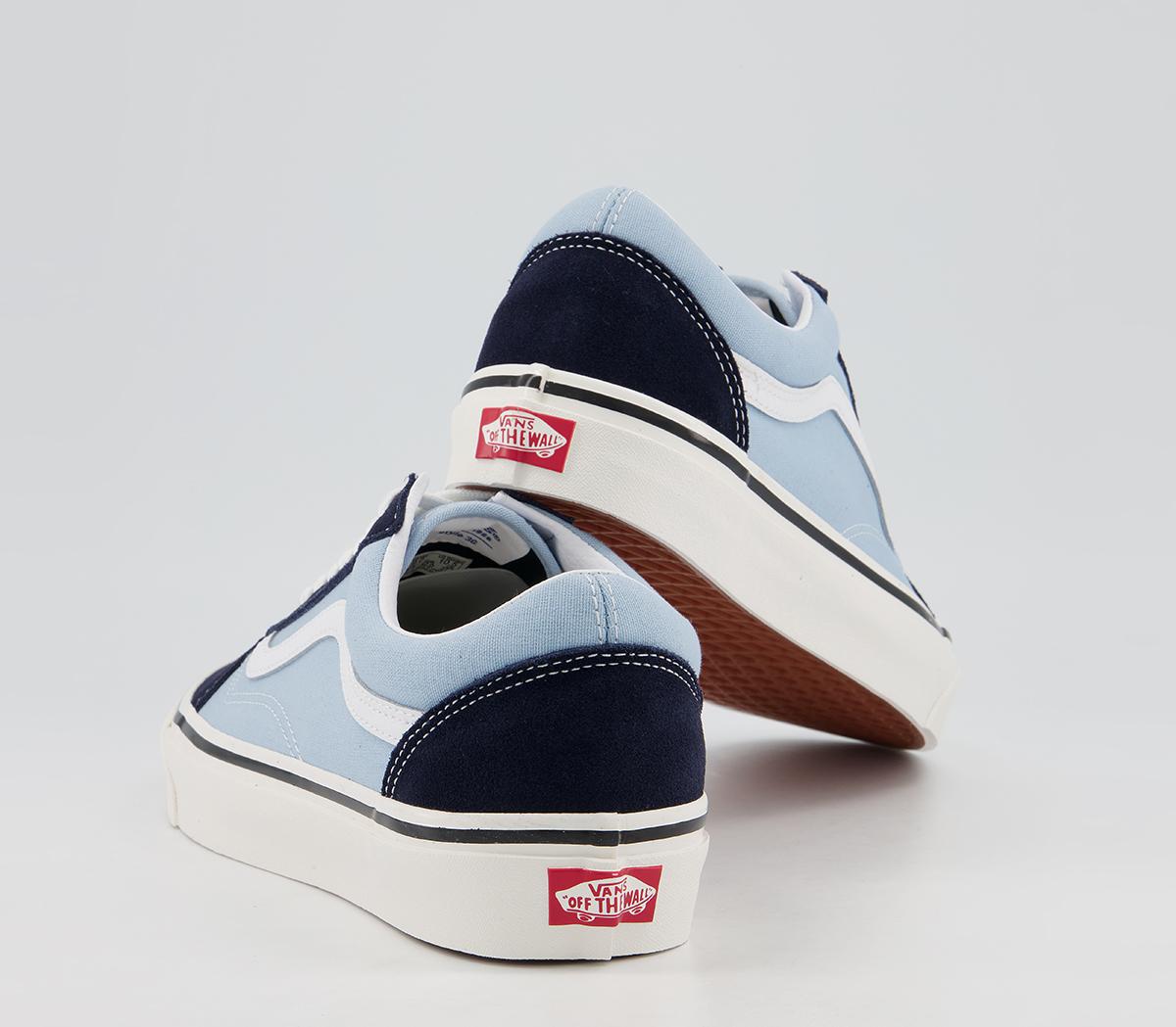 Vans Anaheim Old Skool 36 Dx Trainers Vans Anaheim Old Skool 36 Dx Trainers Anaheim Og Navy Light Blue