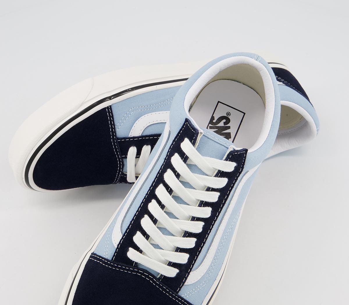 Vans Anaheim Old Skool 36 Dx Trainers Vans Anaheim Old Skool 36 Dx Trainers Anaheim Og Navy Light Blue
