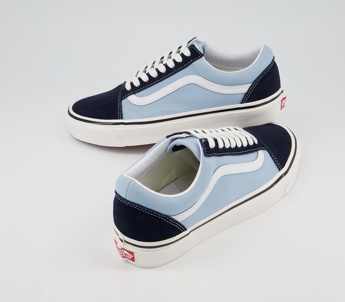 Vans Anaheim Old Skool 36 Dx Trainers Vans Anaheim Old Skool 36 Dx Trainers Anaheim Og Navy Light Blue