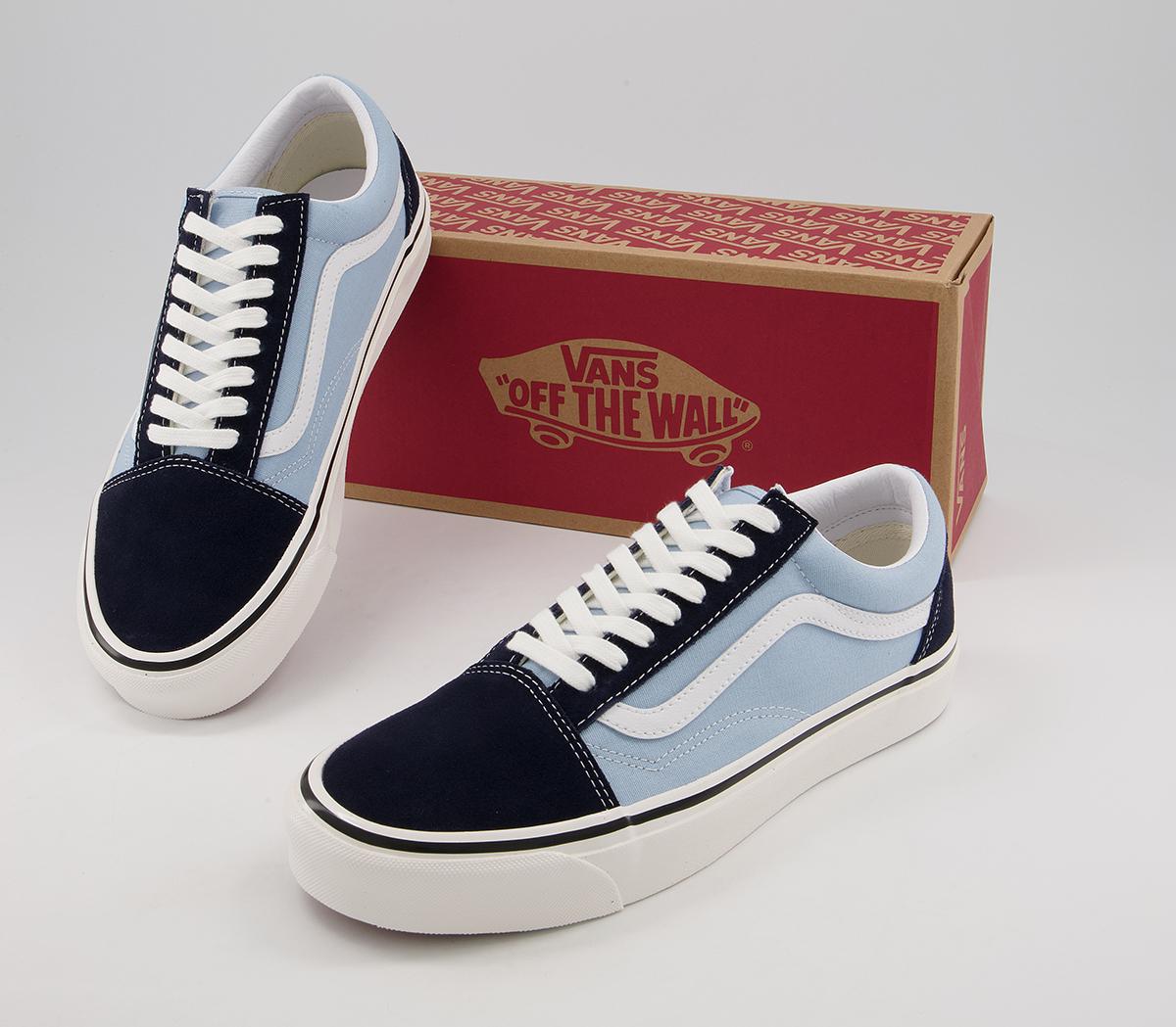 Vans Anaheim Old Skool 36 Dx Trainers Vans Anaheim Old Skool 36 Dx Trainers Anaheim Og Navy Light Blue