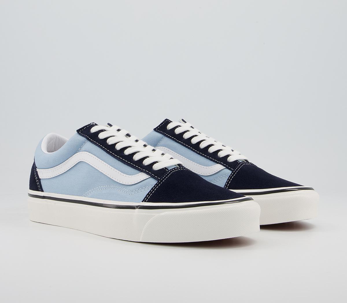 Vans Anaheim Old Skool 36 Dx Trainers Vans Anaheim Old Skool 36 Dx Trainers Anaheim Og Navy Light Blue