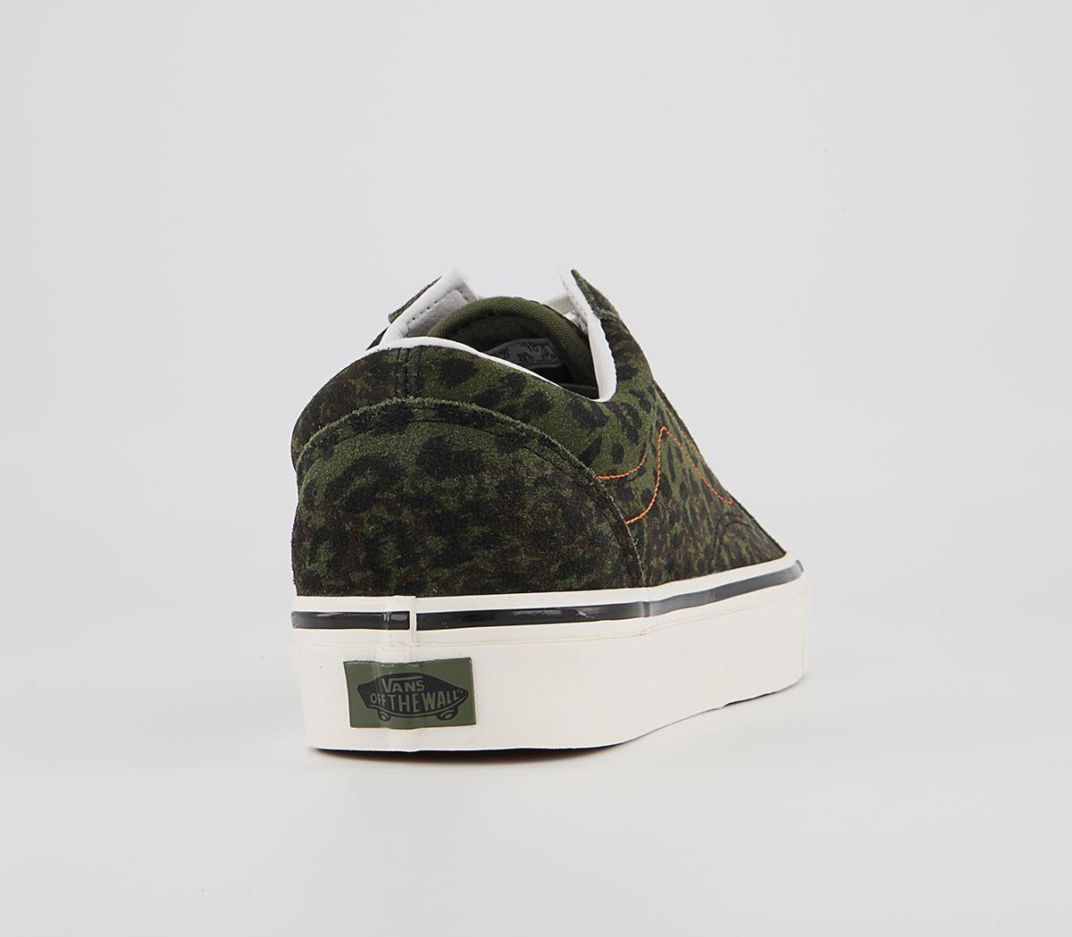 Vans Anaheim Old Skool 36 Dx Trainers Vans Anaheim Old Skool 36 Dx Trainers Anaheim Leopard Camo Grape Leaf