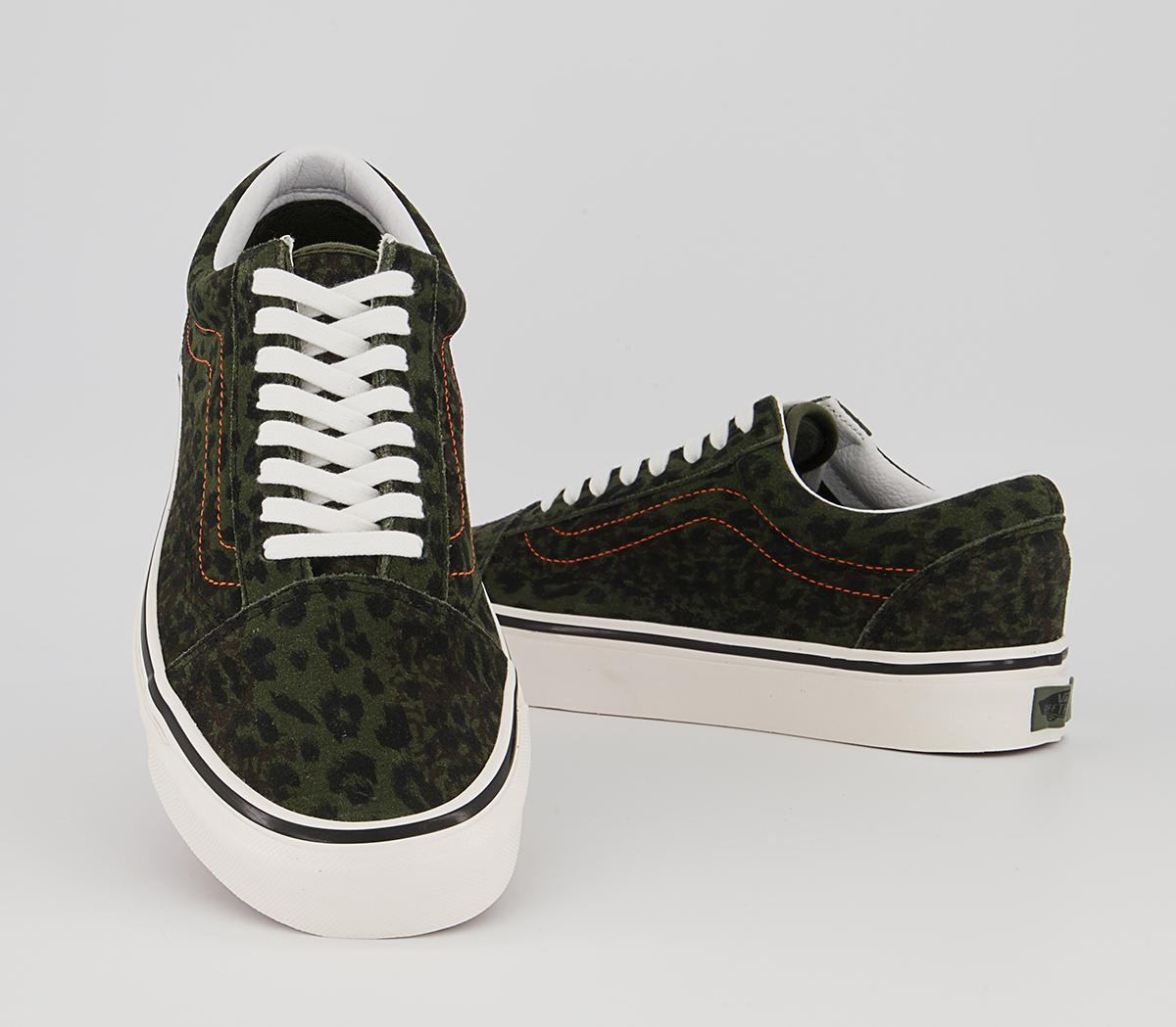 Vans Anaheim Old Skool 36 Dx Trainers Vans Anaheim Old Skool 36 Dx Trainers Anaheim Leopard Camo Grape Leaf