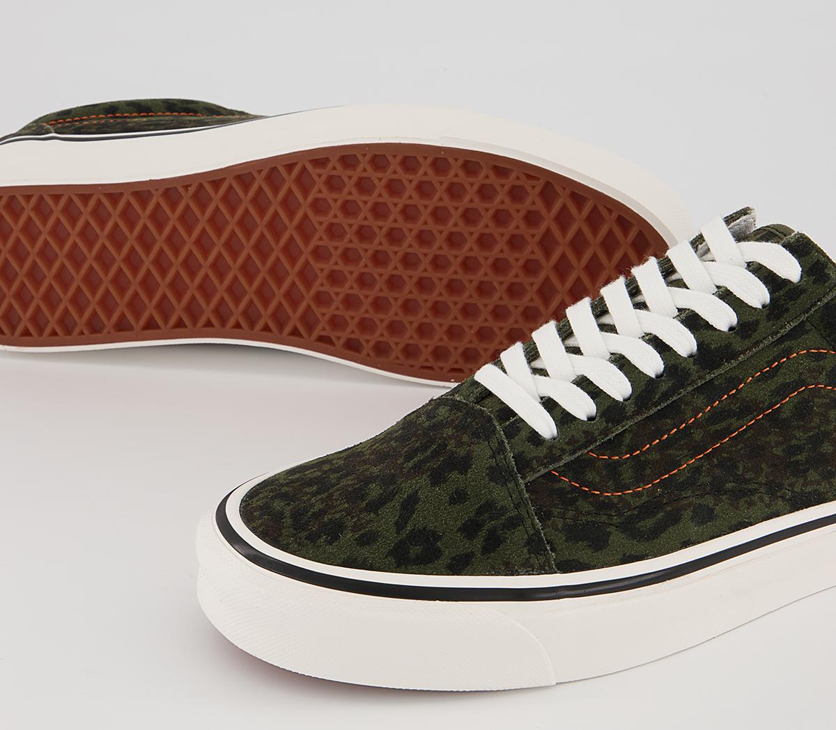 Vans Anaheim Old Skool 36 Dx Trainers Vans Anaheim Old Skool 36 Dx Trainers Anaheim Leopard Camo Grape Leaf