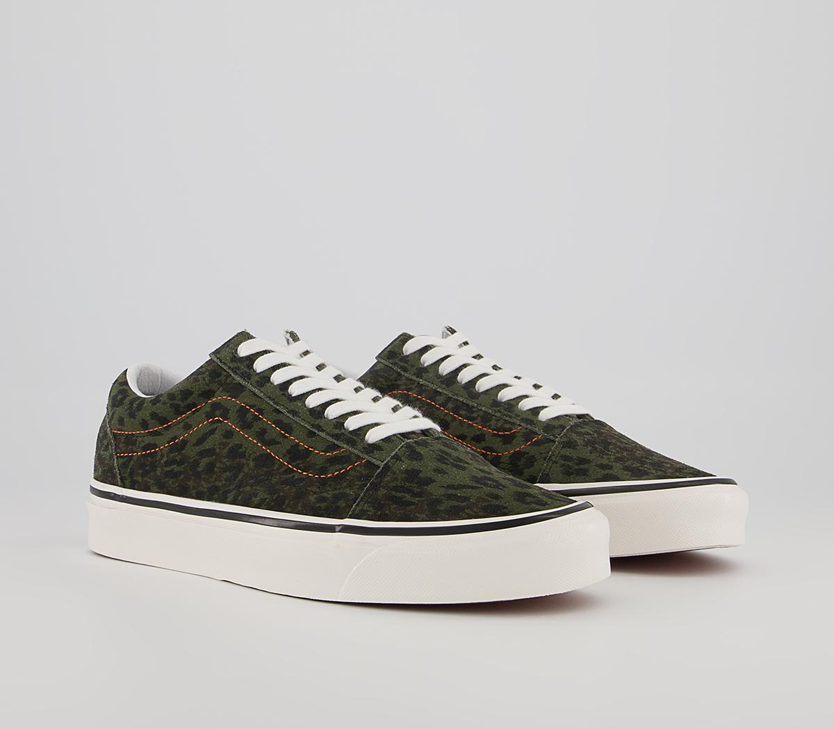 Vans Anaheim Old Skool 36 Dx Trainers Vans Anaheim Old Skool 36 Dx Trainers Anaheim Leopard Camo Grape Leaf