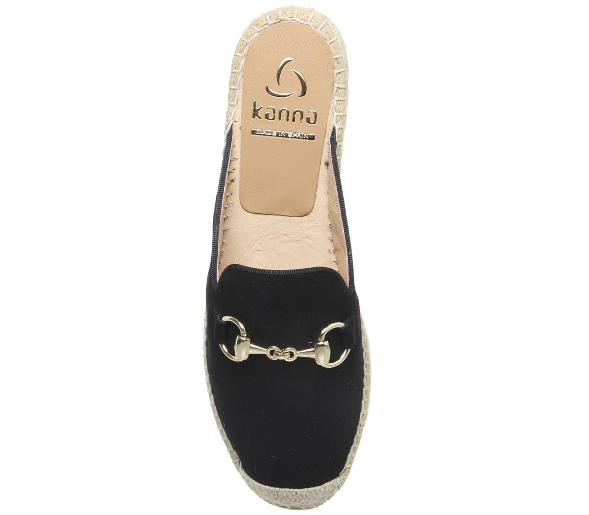 KannaDora MuleBlack Suede