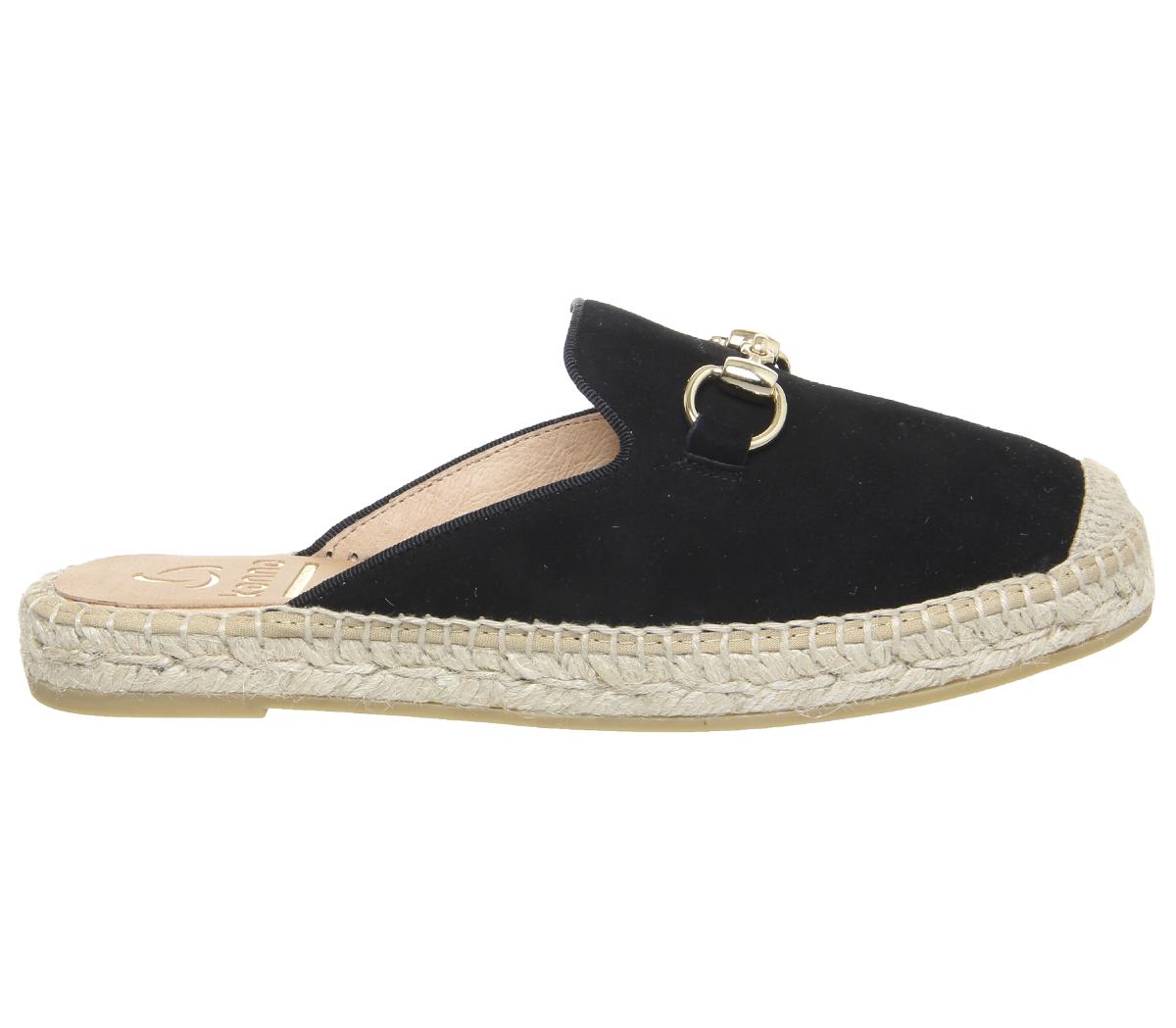 KannaDora MuleBlack Suede