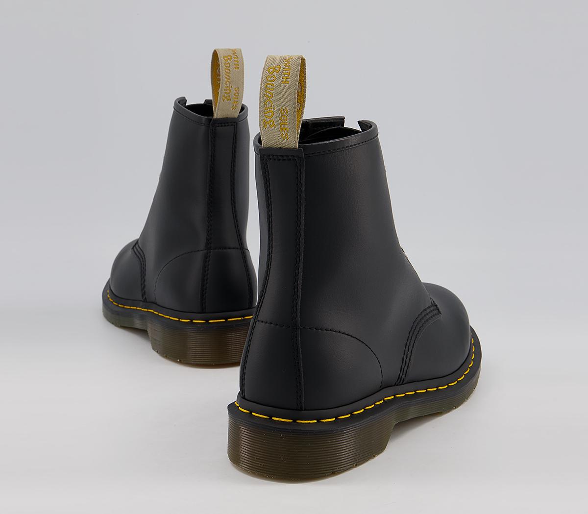 Dr. Martens Vegan 8 Eye Boots M Dr. Martens Vegan 8 Eye Boots M Black Pu