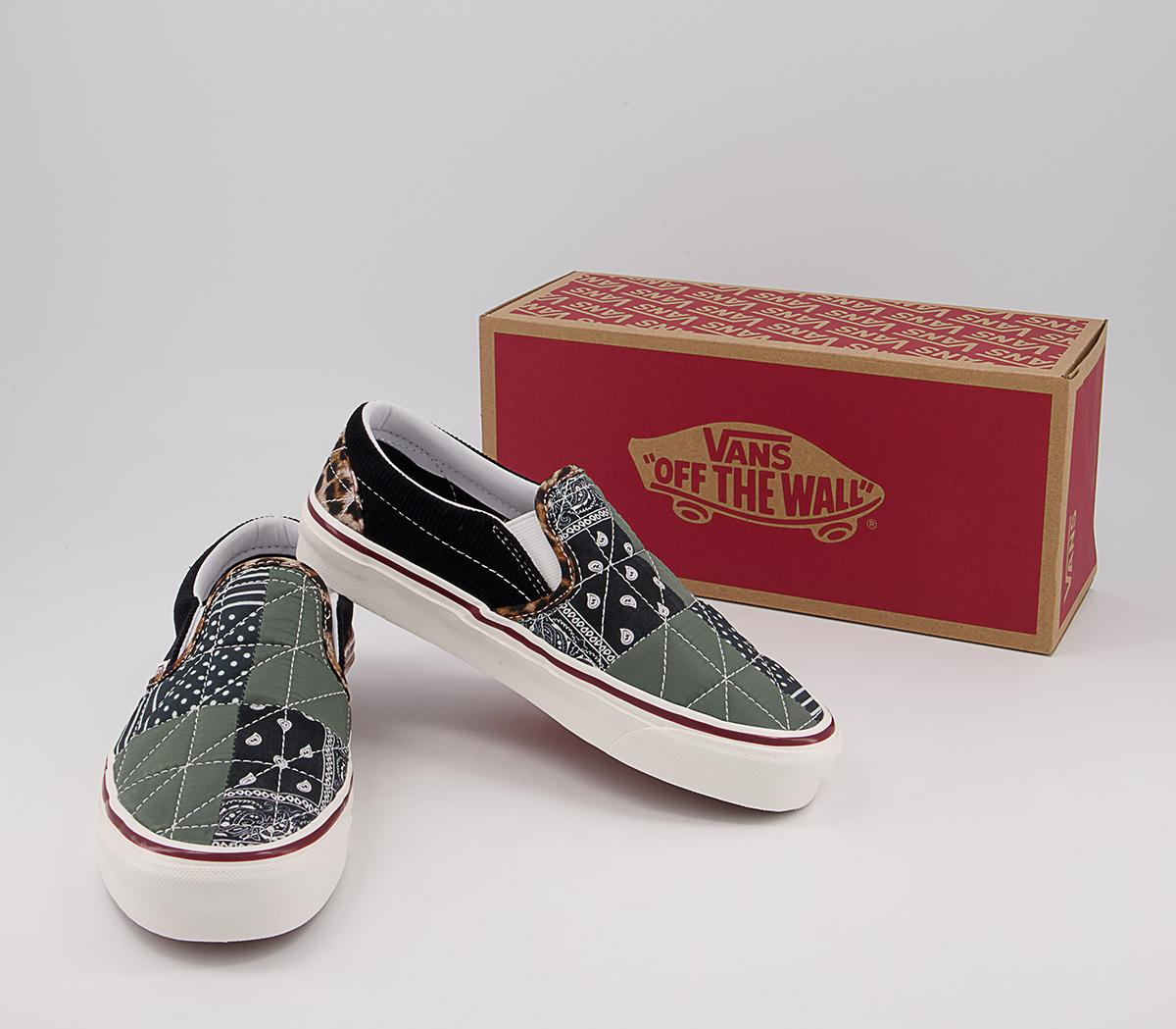 Vans Anaheim Classic Slip On 98 Dx Trainers Vans Anaheim Classic Slip On 98 Dx Trainers Anaheim Quilted Mix