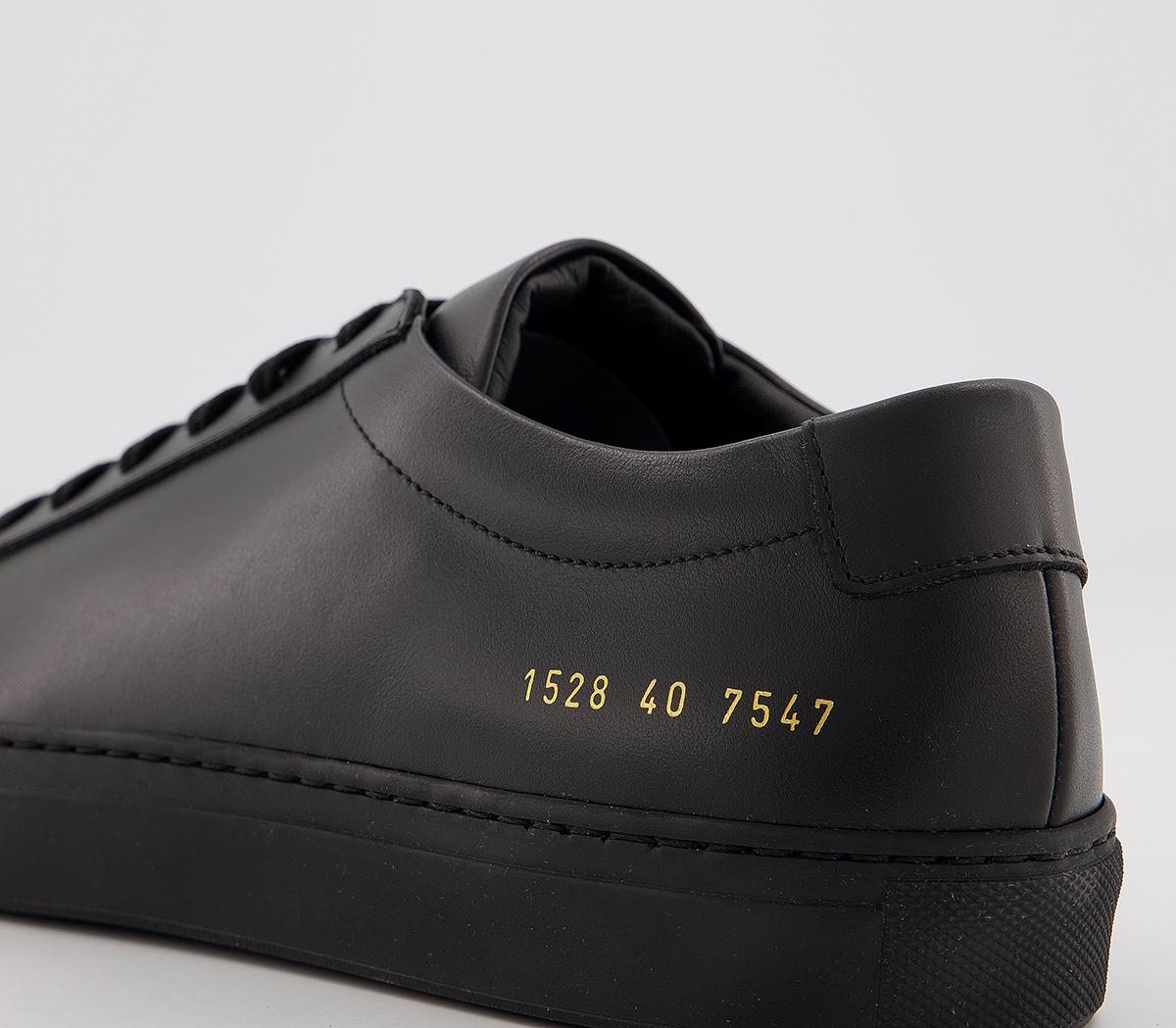 Common Projects Achilles Low Trainers Common Projects Achilles Low Trainers Black