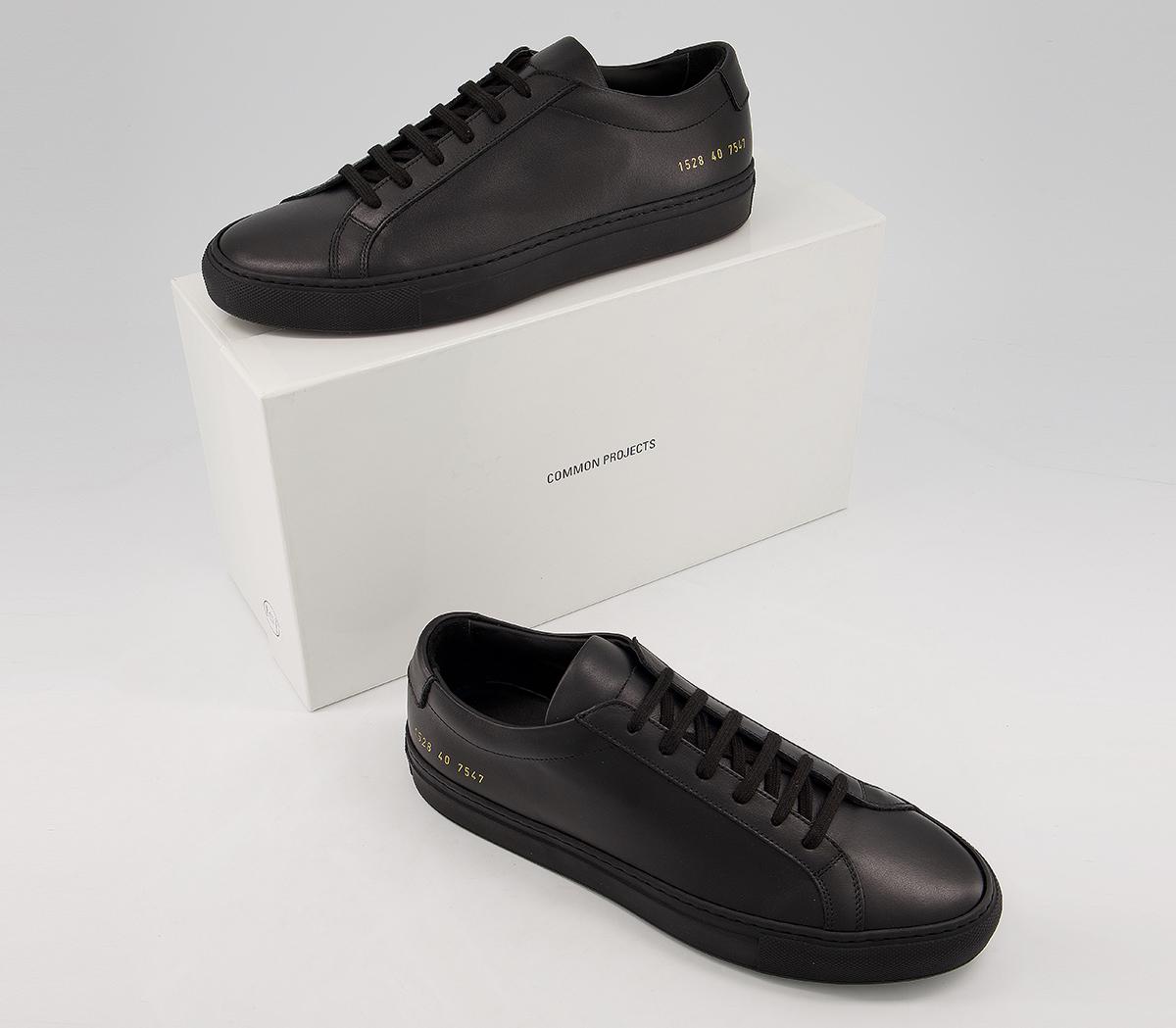 Common Projects Achilles Low Trainers Common Projects Achilles Low Trainers Black