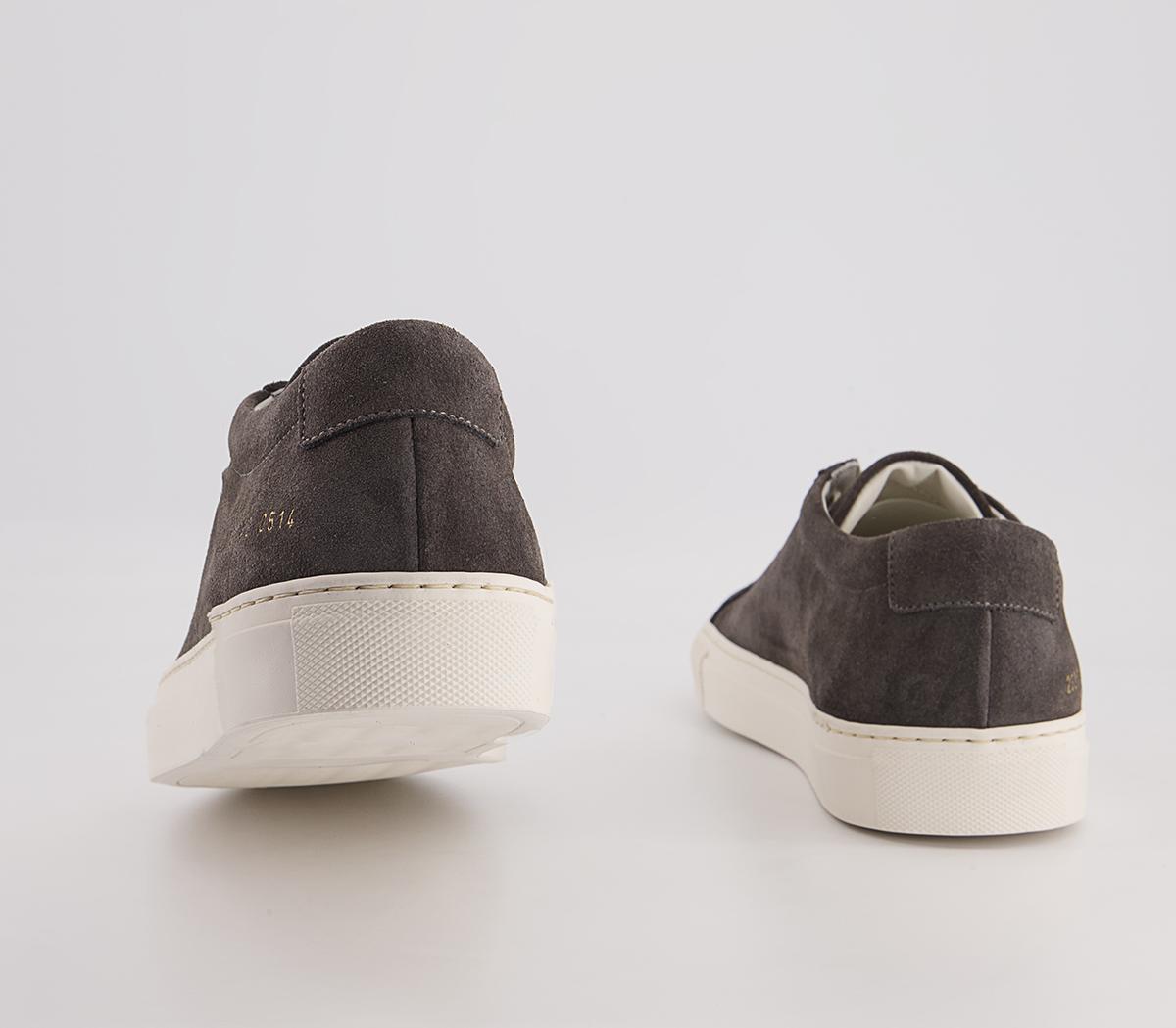 Common Projects Achilles Low Trainers M Common Projects Achilles Low Trainers M Washed Black Black Suede