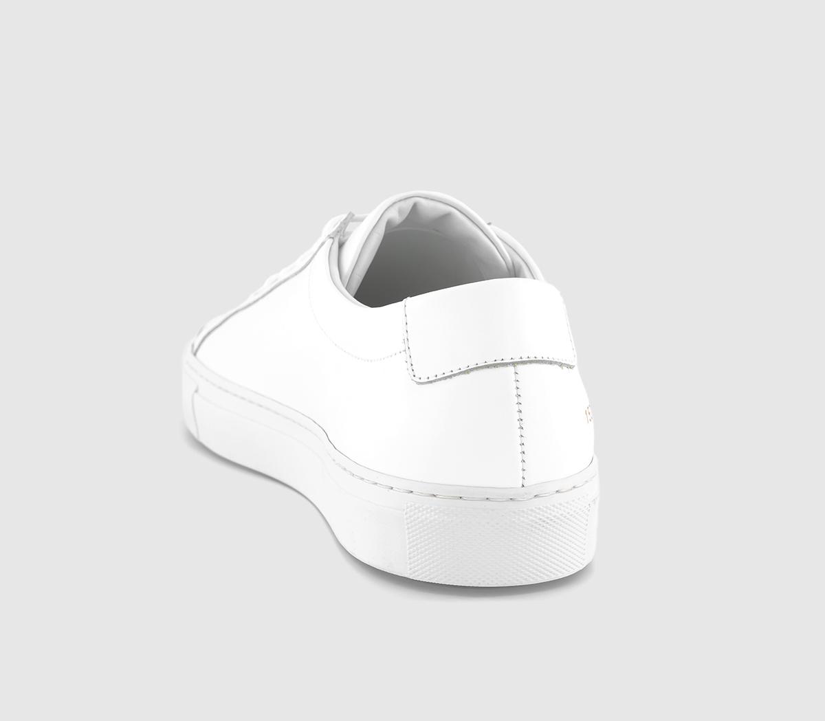 Common Projects Achilles Low Trainers Common Projects Achilles Low Trainers White