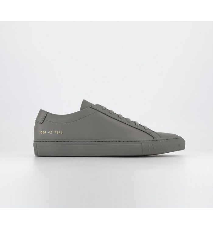Common Projects Achilles Low Trainers Colbalt Grey