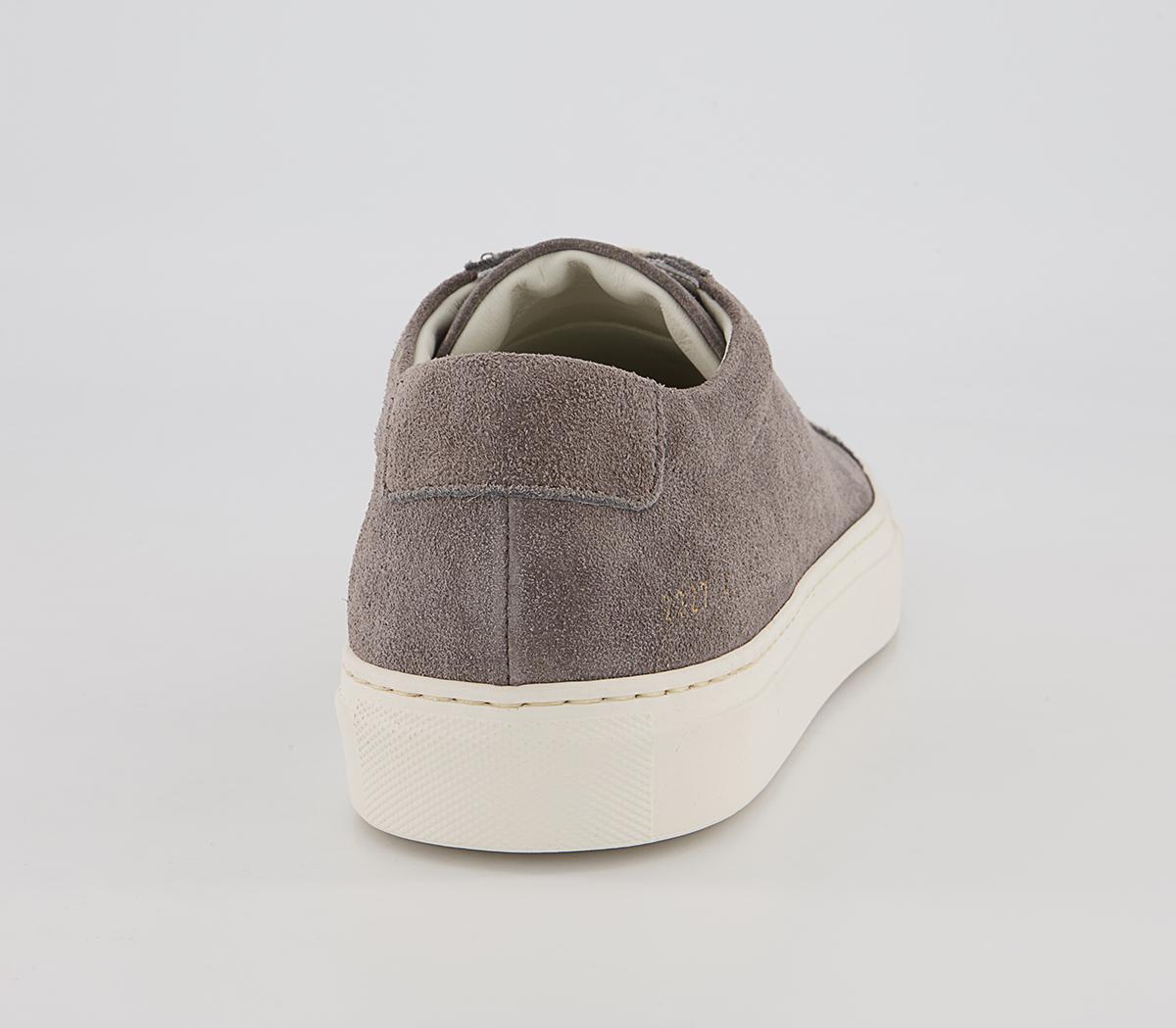 Common Projects Achilles Low Trainers M Common Projects Achilles Low Trainers M Dark Grey Grey Suede