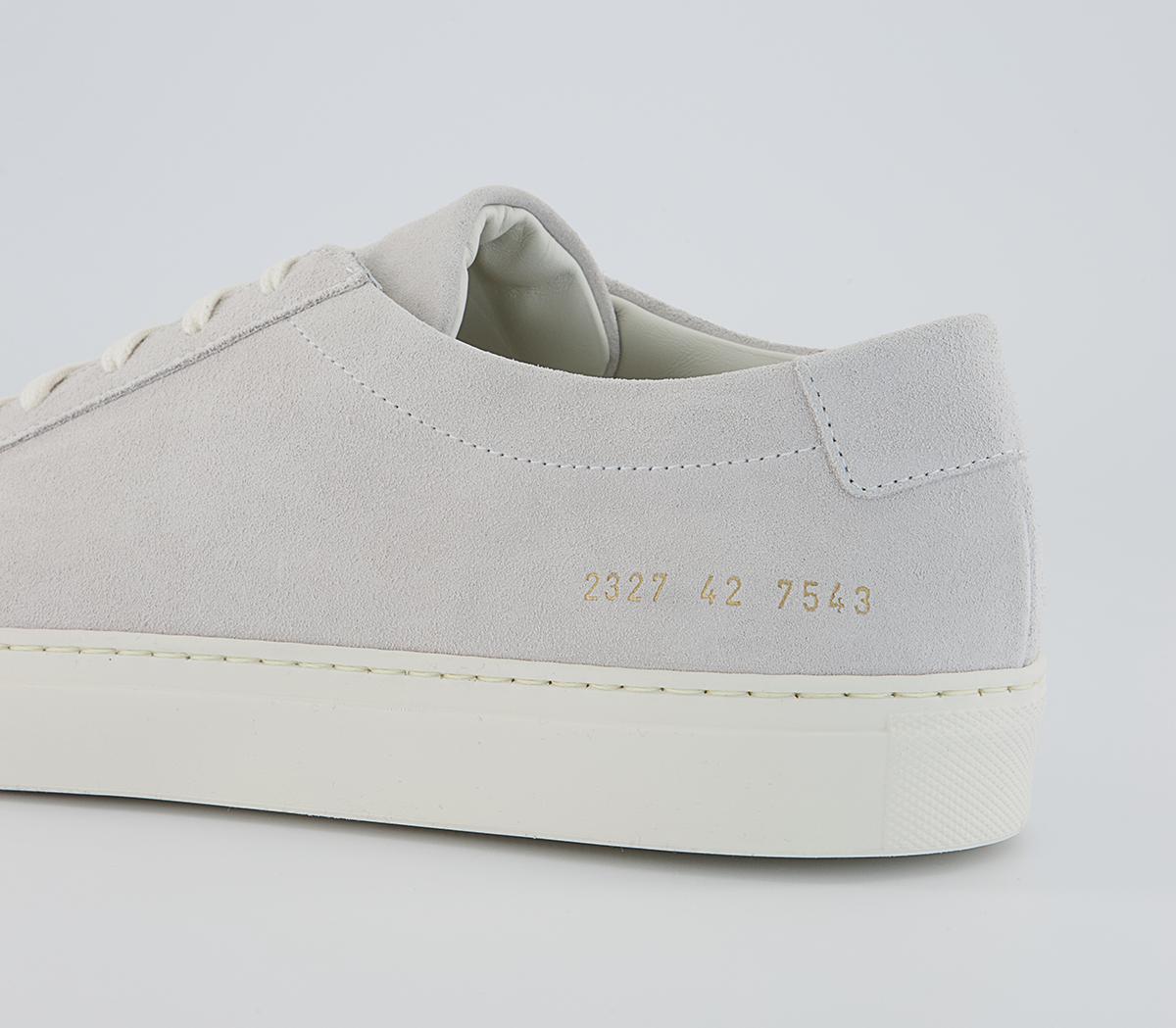 Common Projects Achilles Low Trainers Common Projects Achilles Low Trainers Grey Grey Suede