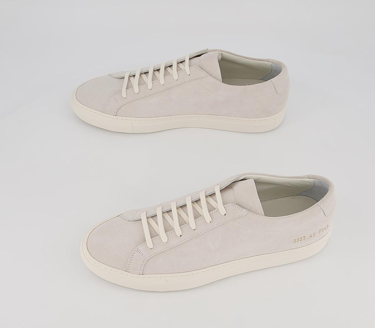 Common Projects Achilles Low Trainers Common Projects Achilles Low Trainers Grey Grey Suede